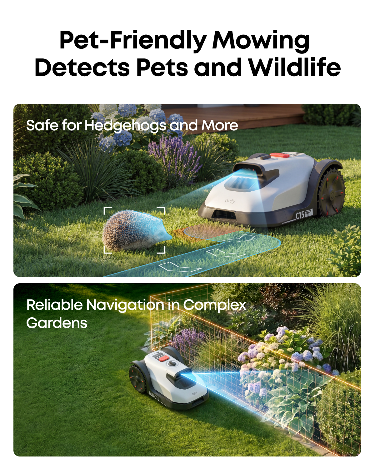 eufy Robot Lawn Mower C15 (With Garage)